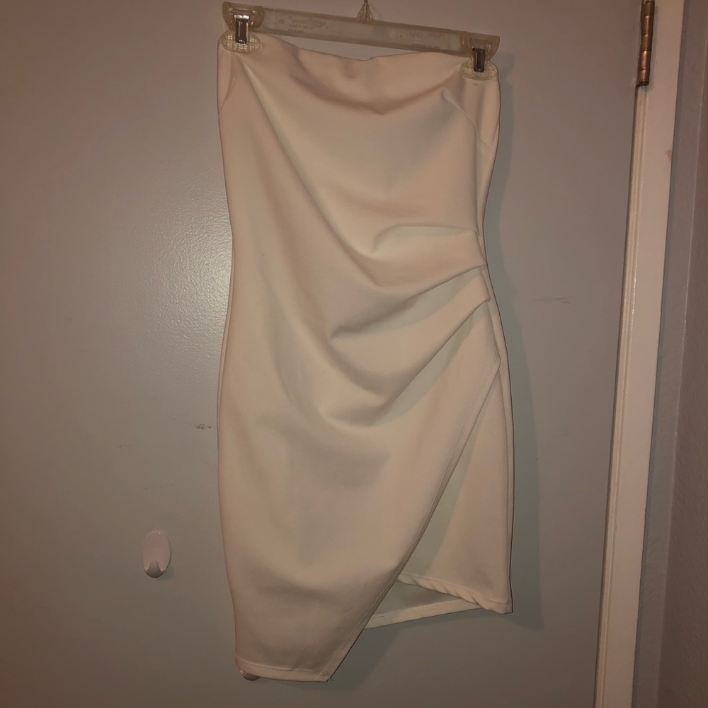FASHIONNOVA White Bodycon Dress